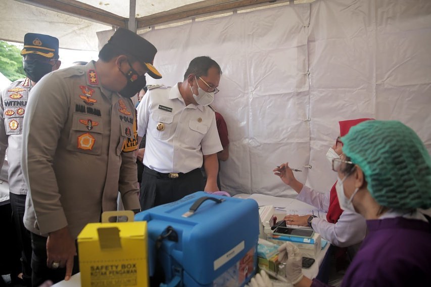 Danny Optimis Capaian Vaksinasi 90 Persen di Makassar